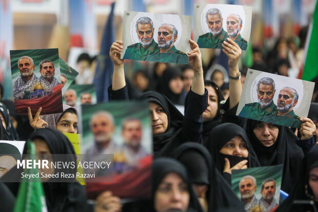 مراسم اربعین شهدای اقتدار ایران 23