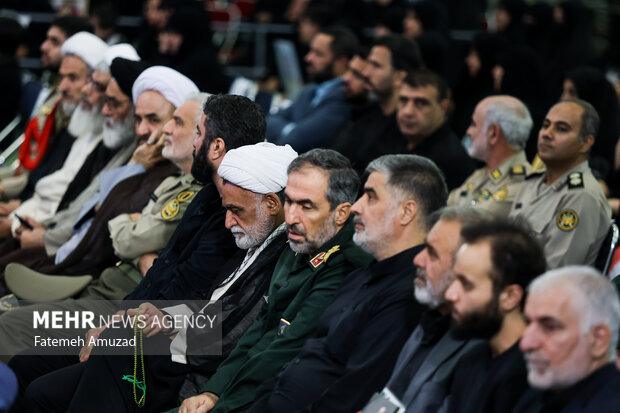 مراسم اربعین شهدای اقتدار ایران 40