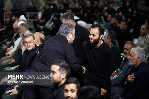 مراسم اربعین شهدای اقتدار ایران
