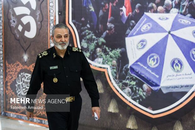 مراسم اربعین شهدای اقتدار ایران 46