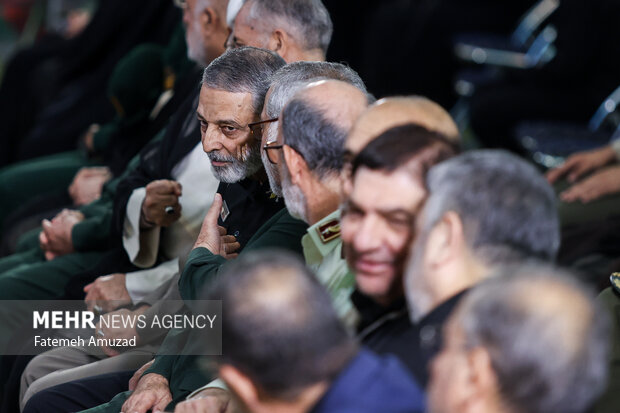 امیر سرلشکر عبدالرحیم موسوی در مراسم اربعین شهدای اقتدار ایران