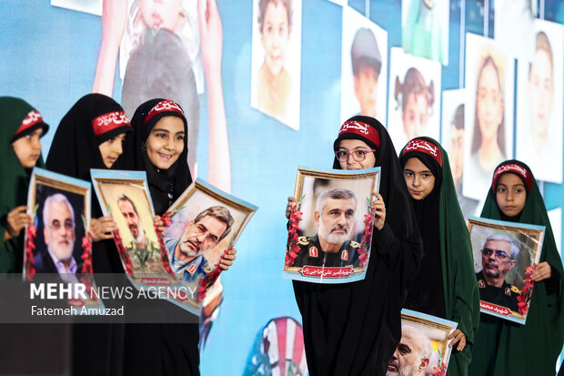 مراسم اربعین شهدای اقتدار ایران 49