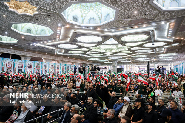 مراسم اربعین شهدای اقتدار ایران 51