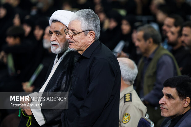 سردار رضا طلایی نیک در مراسم اربعین شهدای اقتدار ایران