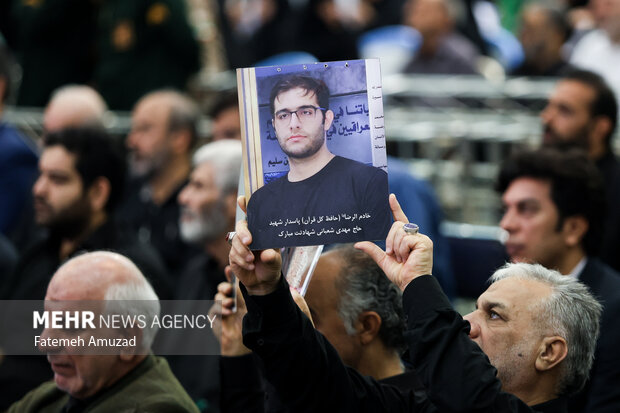 مراسم اربعین شهدای اقتدار ایران 55