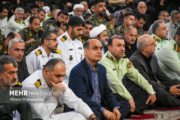 مراسم اربعین شهدای اقتدار ایران