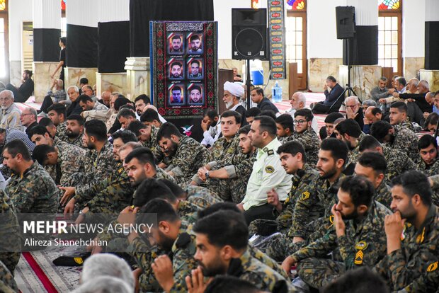 مراسم اربعین شهدای اقتدار ایران