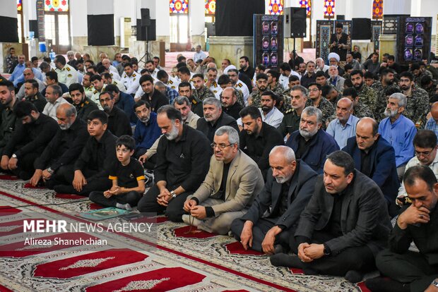 مراسم اربعین شهدای اقتدار ایران