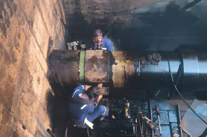 بازگشت خط لوله نفتی ابوذر به مدار؛فعالیتی پر خطر با تکیه بر توان داخلی