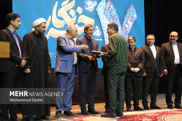 مراسم گرامیداشت روز خبرنگار در اردبیل