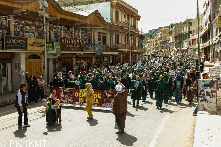Indian demonstrations supporting Gaza