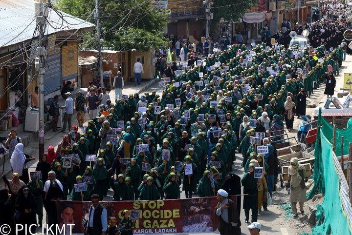 Indian demonstrations supporting Gaza
