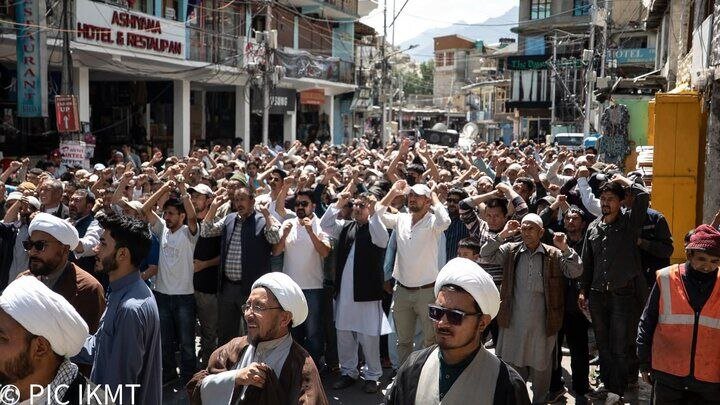 Indian demonstrations supporting Gaza