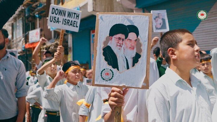 Indian demonstrations supporting Gaza