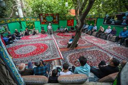 Traditional mourning ceremony in Yazd