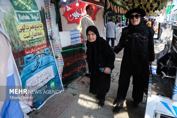 بازدید استاندار کردستان از مرز باشماق و روند برپایی مواکب
