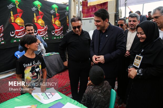 بازدید استاندار کردستان از مرز باشماق و روند برپایی مواکب