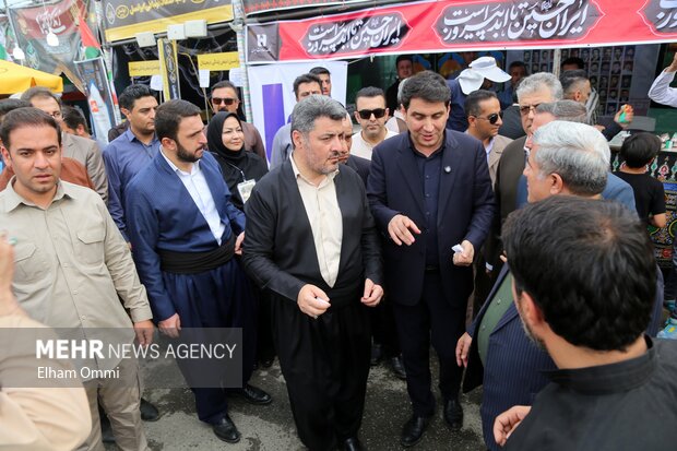 بازدید استاندار کردستان از مرز باشماق و روند برپایی مواکب