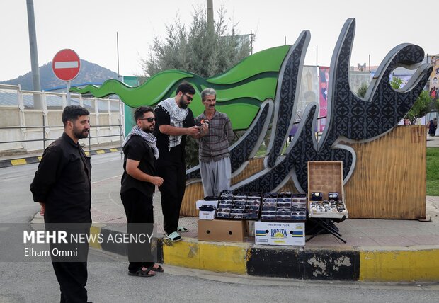 بازدید استاندار کردستان از مرز باشماق و روند برپایی مواکب
