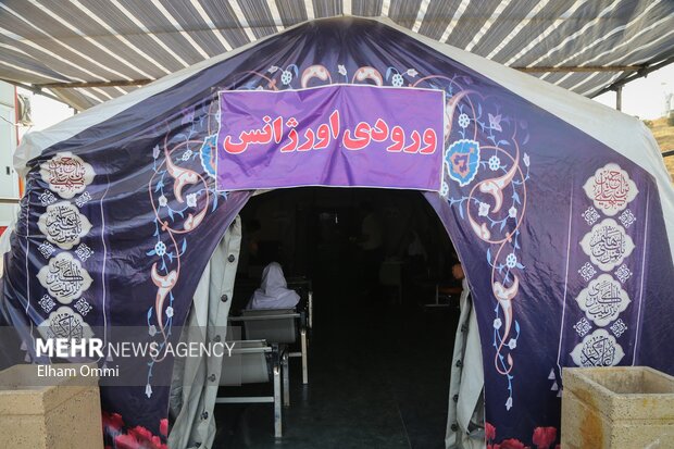 بازدید استاندار کردستان از مرز باشماق و روند برپایی مواکب
