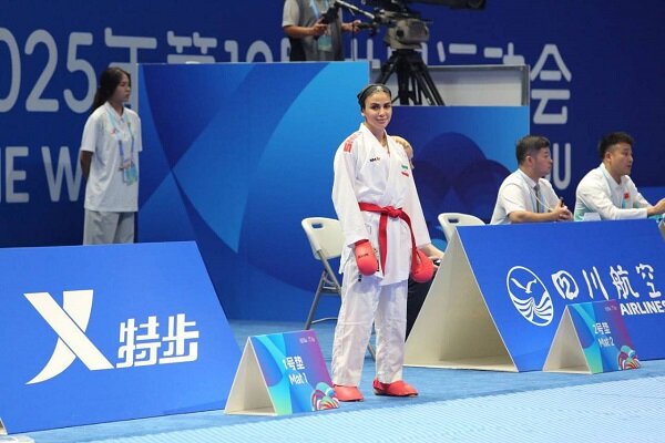 سارا بهمنیار در بازی‌های جهانی قهرمان شد