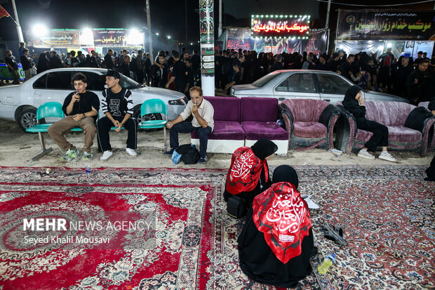 مرز شلمچه میزبان زائران اربعین حسینی