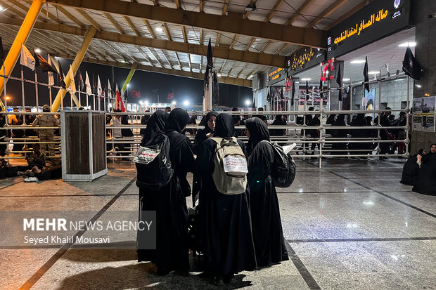 مرز شلمچه میزبان زائران اربعین حسینی