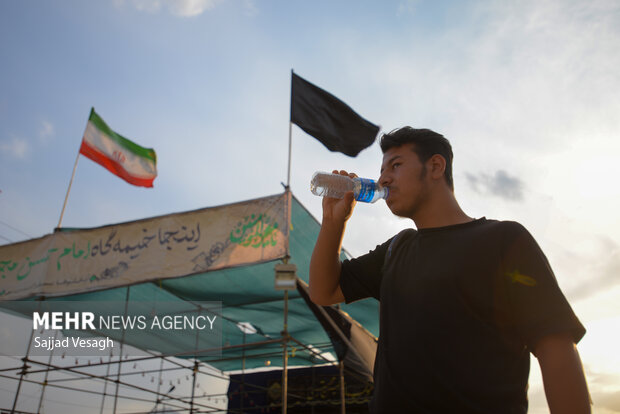 خدمت رسانی موکب های اربعین در استان همدان