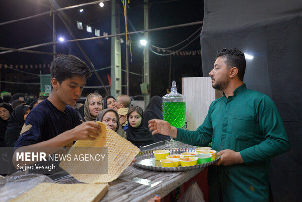 خدمت رسانی موکب های اربعین در استان همدان