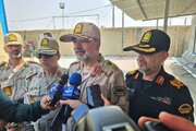 العميد رادان: اكثر من 2.7 مليون زائر ايراني عبروا الحدود لزيارة الأربعين