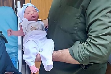 کربلا میں ایرانی زائر کے ہاں بچے کی پیدائش