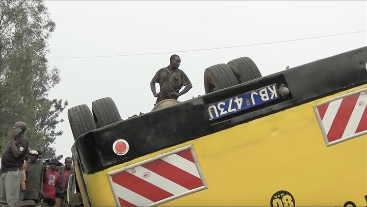 تصادف مرگبار در کنیا با دست کم ۲۵ قربانی