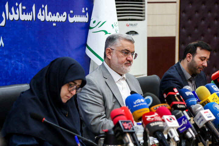 نشست صمیمانه استاندار تهران با خبرنگاران