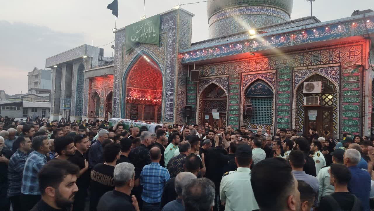 تشییع باشکوه شهید مدافع امنیت «مجید کاظم پور» در آستانه اشرفیه تشییع باشکوه شهید مدافع امنیت «مجید کاظم پور» در آستانه اشرفیه