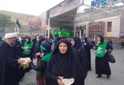 بالصور..استقبال زوار الأربعين الجورجيين على الحدود الشمالية الغربية لإيران