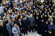 دورهمی صمیمانه خبرنگاران پارلمانی با حضور رئیس مجلس
