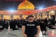 Ünlü Azerbaycanlı sporcu Necef'te