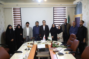 حضور جمعی از مسئولان خراسان رضوی در خبرگزاری مهر