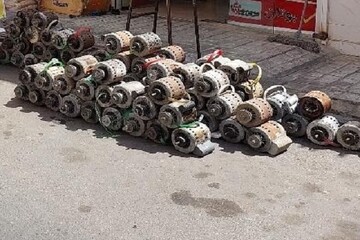 دستگیری سارق حرفه‌ای دینام کولرهای آبی در باقرشهر