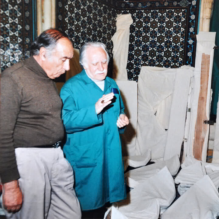 «مگر محمودمیمیرد؟»؛روایت امیرهوشنگ جزیزاده از ۸۰سال دوستی با فرشچیان