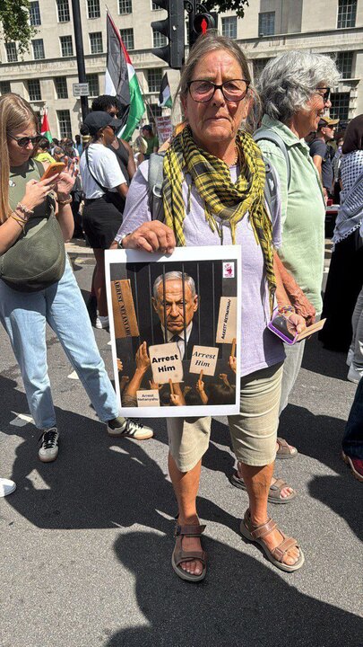 برپایی تظاهرات ضد صهیونیستی در لندن: گرسنگی غزه را متوقف کنید