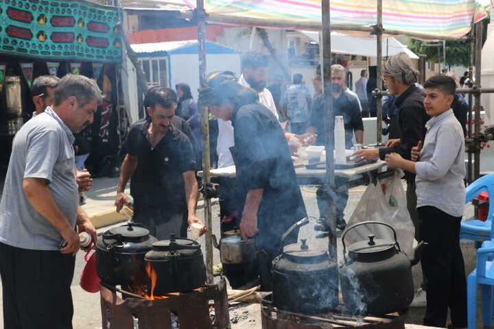 کامیاران، گذرگاه اربعین؛ برکت همدلی در استقبال از زائران حسینی