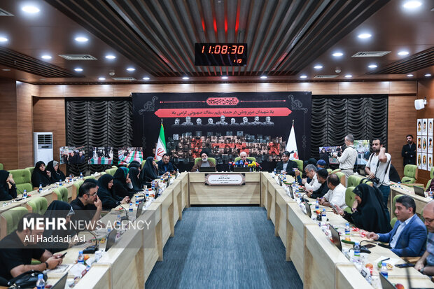 نشست خبری رئیس بنیاد شهید و امور ایثارگران