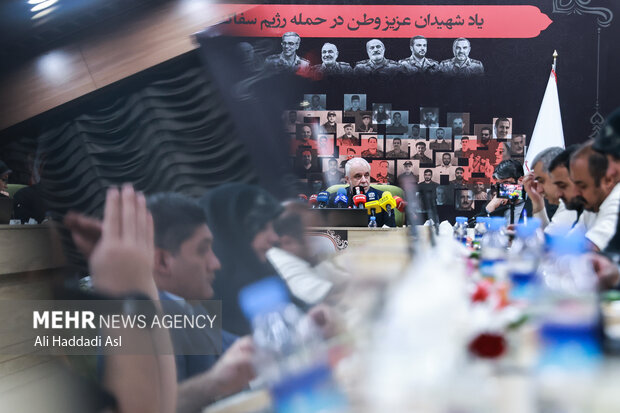 نشست خبری رئیس بنیاد شهید و امور ایثارگران