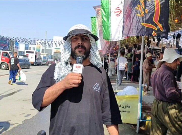 زائران اربعین حسینی از خدمات مواکب مرز باشماق میگویند