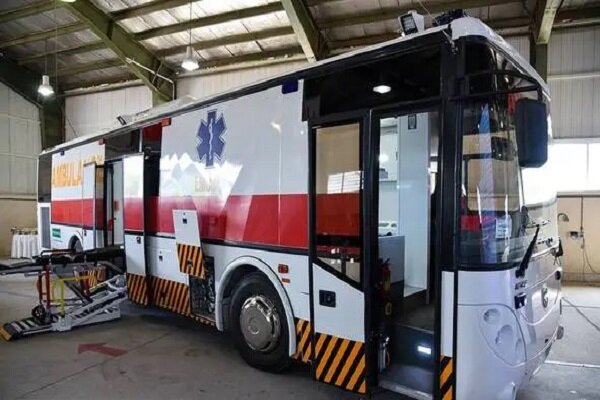 اعزام دهمین اتوبوس آمبولانس هلالاحمر از عراق به مرز مهران اعزام دهمین اتوبوس آمبولانس هلالاحمر از عراق به مرز مهران