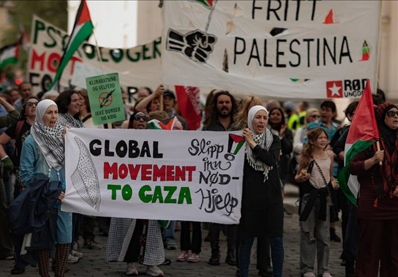 Mass rallies erupt in Europe against Israeli crimes in Gaza