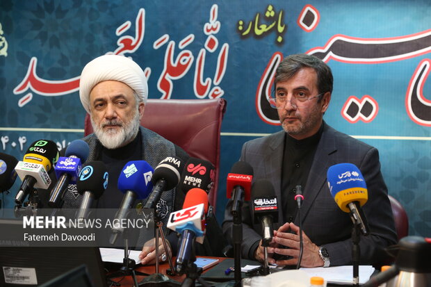 نشست خبری مراسم پیاده‌روی جاماندگان اربعین حسینی در شهرری