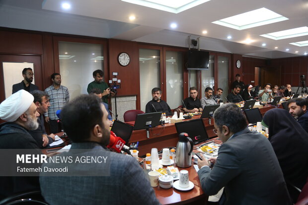 نشست خبری مراسم پیاده‌روی جاماندگان اربعین حسینی در شهرری