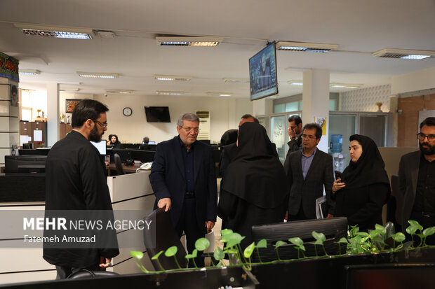 بازدید رییس سازمان بهزیستی از خبرگزاری مهر